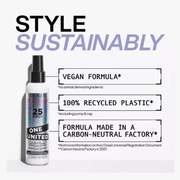 Redken One United Multi-Benefit Treatment Spray 5 oz - Picture 6 of 7